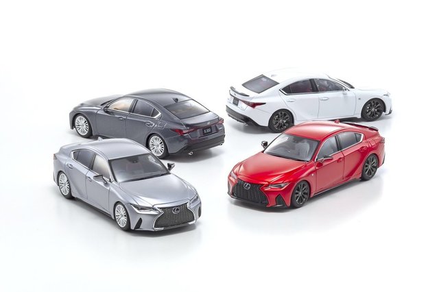 新型レクサスIS300/IS350F 京商1/43スケール ミニカー発売！ 納車待ちの方はぜひGet！: のんびりなまけにっき２