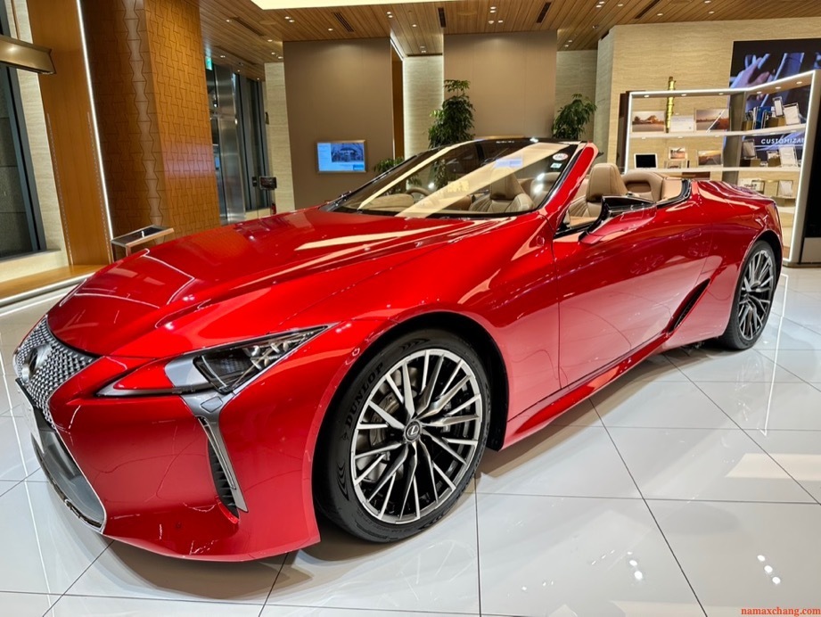 レクサスLC(LC500/LC500h）2024年モデル 展示車・試乗車も配備開始！ のんびりなまけにっき2