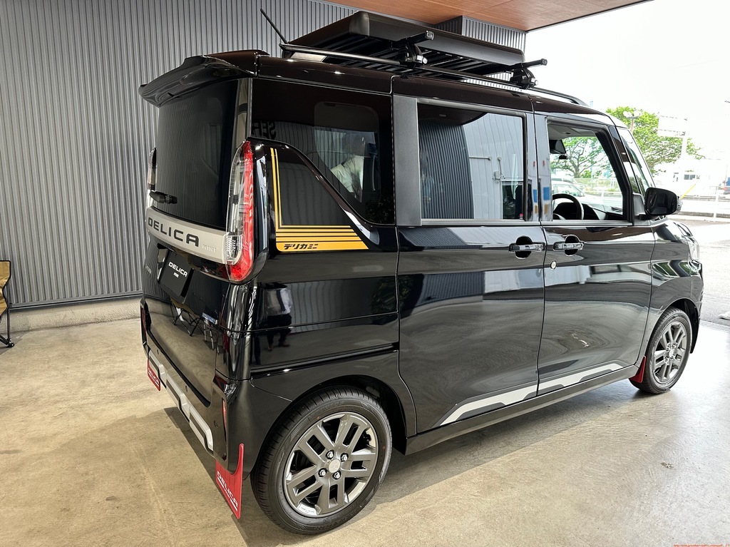 三菱注目の新型車「デリカミニ」実車を見て検討開始です 三菱注目の新型車「デリカミニ」実車を見て検討開始です