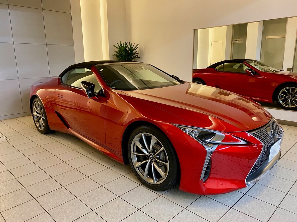 LEXUS LC500コンバーチブル ちょい乗り試乗は快適な足回りが好印象 ...